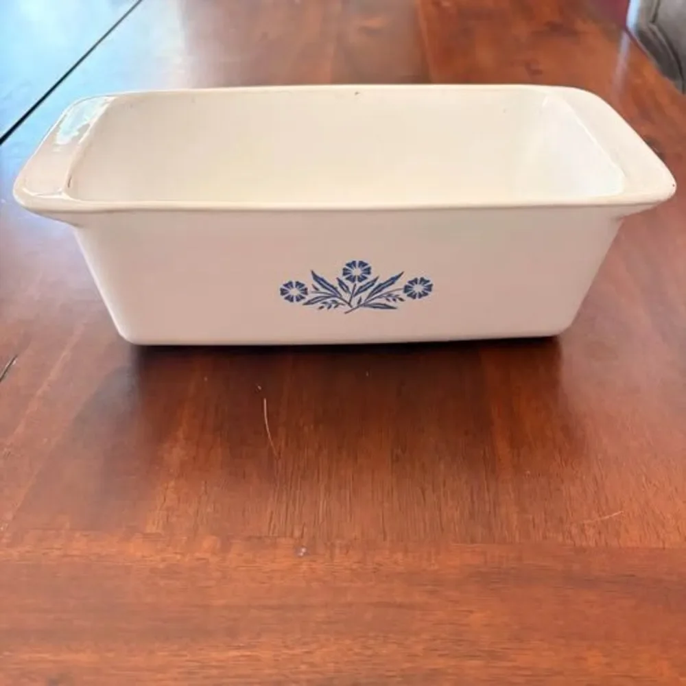 CorningWare Blue Cornflower Loaf Pan P-315